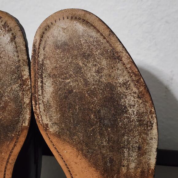 SAS Penny 40 Men's Leather Dress Slip-On Shoes Loafers Size 11 Wide Brown - Picture 7 of 9